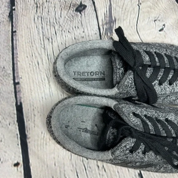 Tretorn Gray and Black Sneakers - Picture 9 of 11